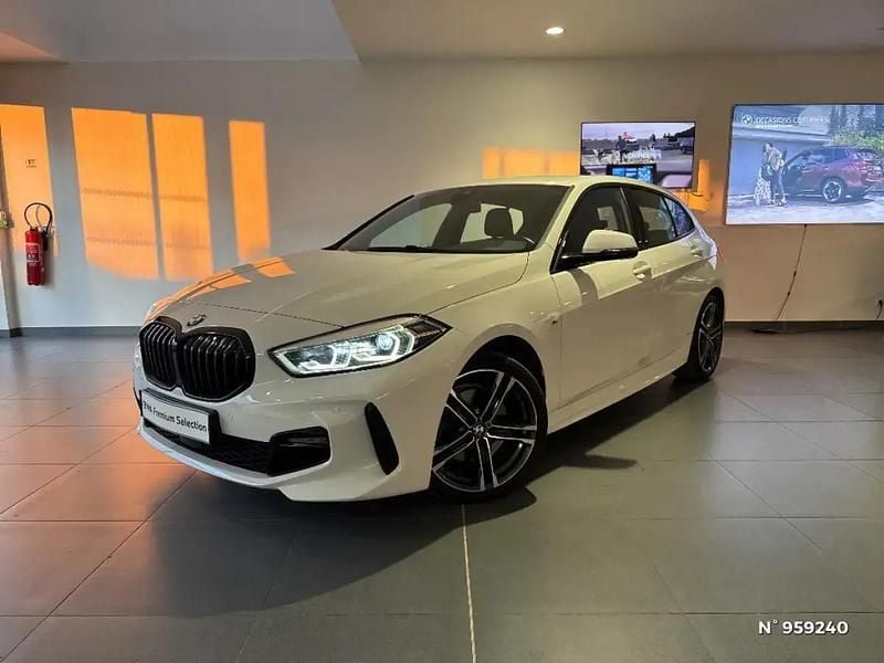 Blanc Occasion 2021 BMW 116 M Sport Citadine | 24 889 € (Prix juste) - Image 1/4