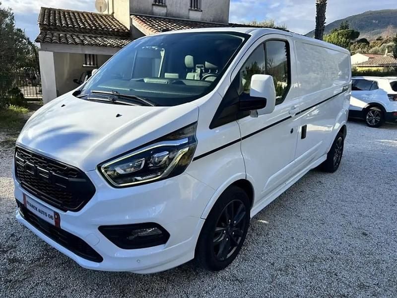 Blanc Occasion 2021 Ford Transit Custom Sport Van | 29 990 € (Prix juste) - Image 1/4