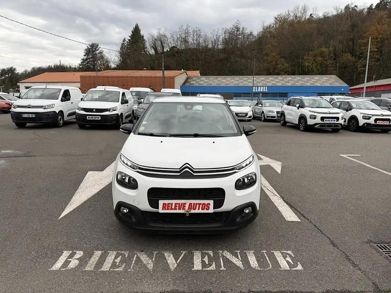 Blanc Occasion 2019 Citroën C3 Feel Berline | 8 490 € (Bon prix) - Image 1/4