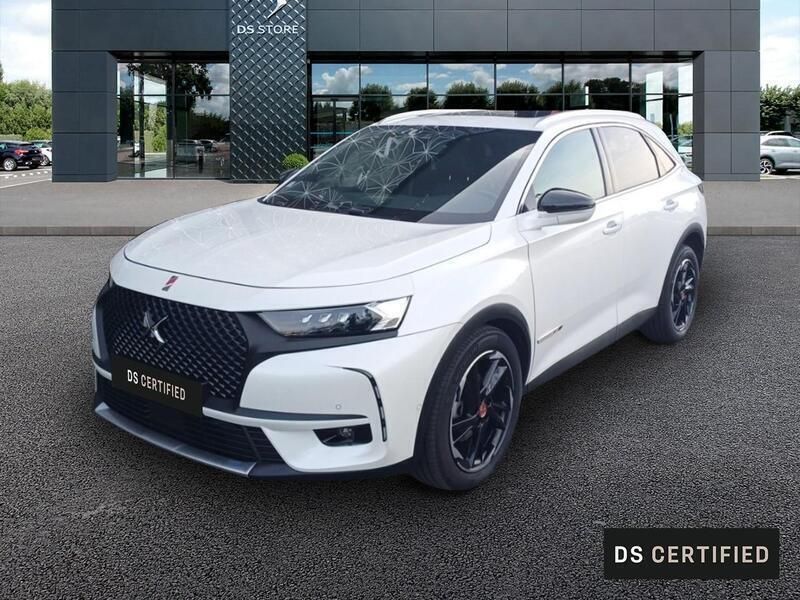 Blanc Utilisé 2020 DS Automobiles DS7 Crossback Performance Line Plus SUV | 25 687 € (Prix juste) - Image 1/4