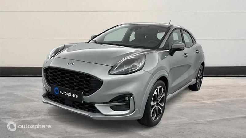 Gris Utilisé 2022 Ford Puma Gen-E ST-Line SUV | 18 999 € (Prix juste) - Image 1/4