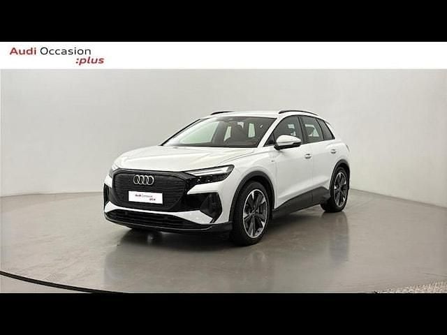 Occasion Audi Q4 e-tron S-Line 150 kW (204 ch) 2022 Blanc glacier métallisé SUV