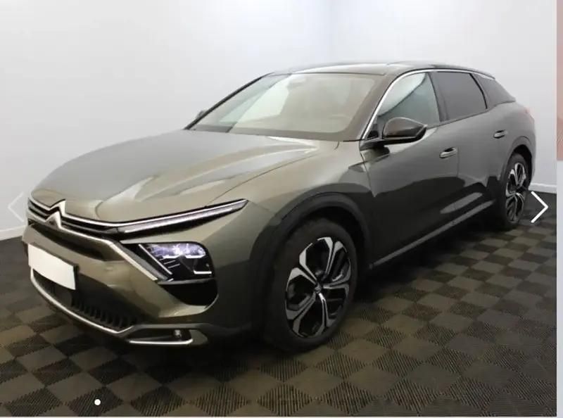 Gris Utilisé 2021 Citroën C5 X Shine SUV | 35 970 € - Image 1/2