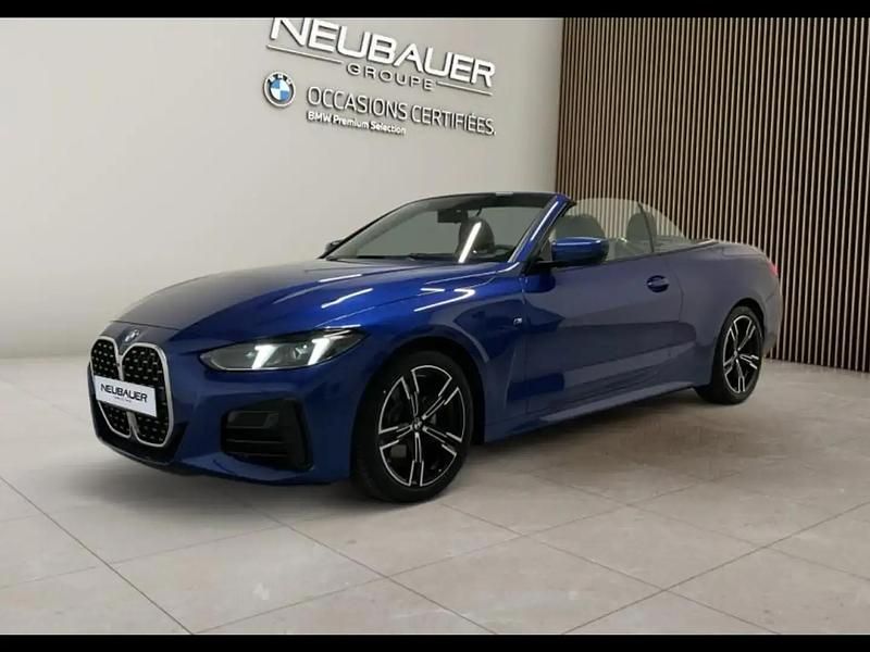Bleu Occasion 2025 BMW 420 M Sport Cabriolet | 72 290 € - Image 1/4