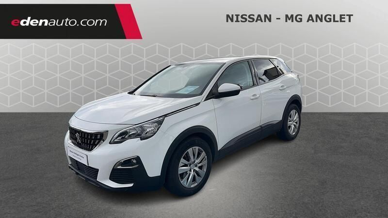 Blanc Utilisé 2018 Peugeot 3008 Active | 11 990 € (Super prix) - Image 1/3