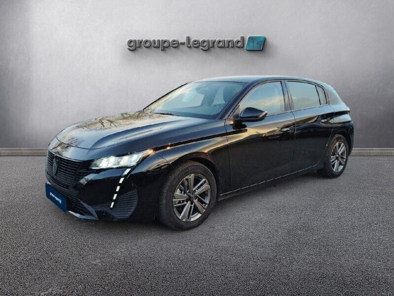 Noir Utilisé 2023 Peugeot 308 Active Berline | 22 980 € (Prix juste) - Image 1/4