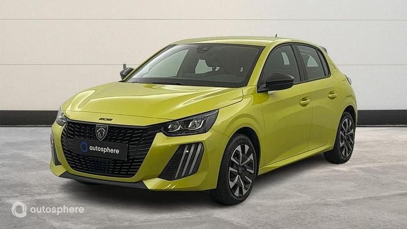 Jaune Utilisé 2024 Peugeot 208 Active Citadine | 18 999 € (Prix juste) - Image 1/4