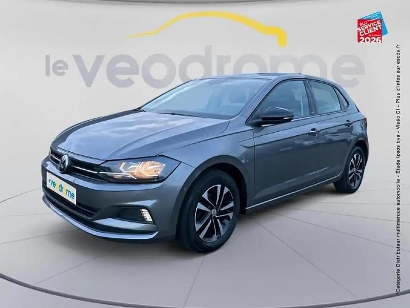 Gris Occasion 2019 VW Polo IQ Drive Berline | 13 999 € (Prix juste) - Image 1/4
