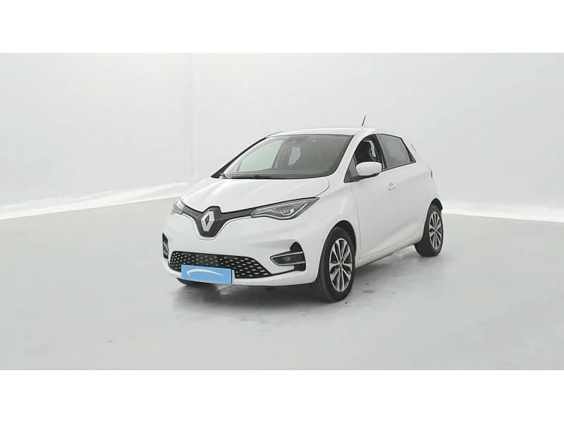 Blanc Occasion 2022 Renault Zoe Intens Citadine | 18 390 € (Prix cher) - Image 1/4