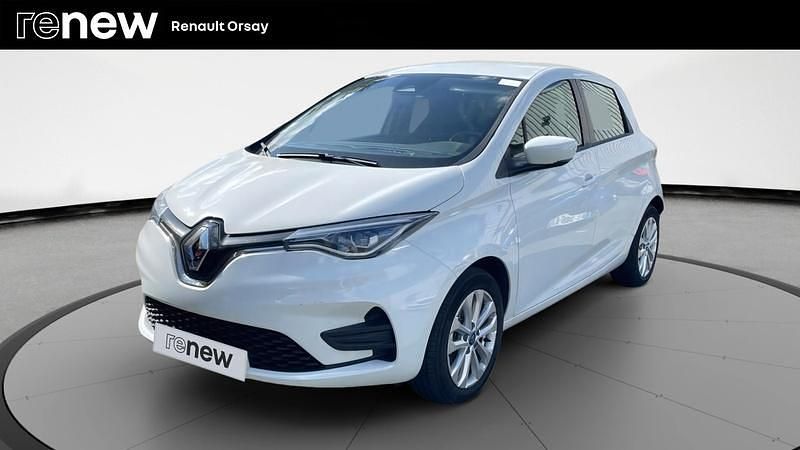 Blanc Utilisé 2021 Renault Zoe Zen Citadine | 15 680 € (Prix cher) - Image 1/4
