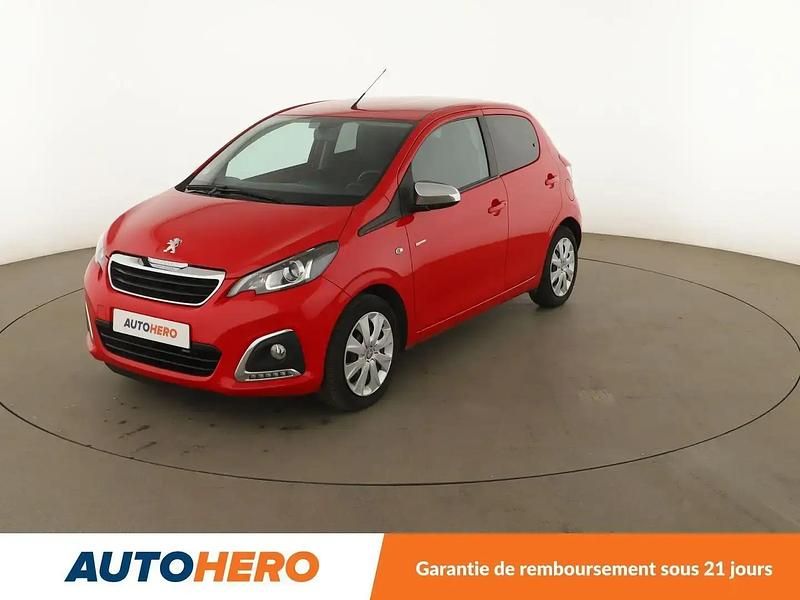 Rouge Utilisé 2019 Peugeot 108 Style Citadine | 9 890 € (Prix juste) - Image 1/2
