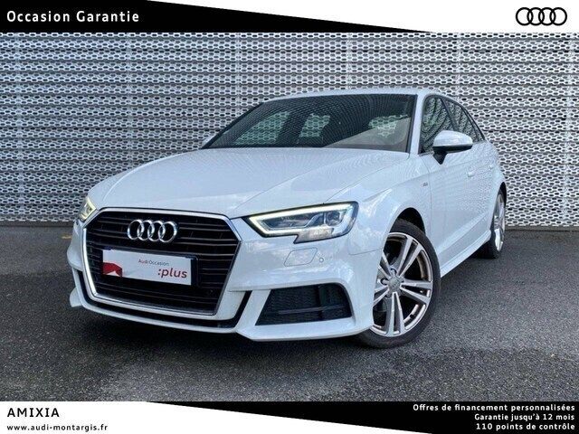 Blanc glacier métallisé Utilisé 2019 Audi A3 S-Line | 24 890 € (Prix juste) - Image 1/4