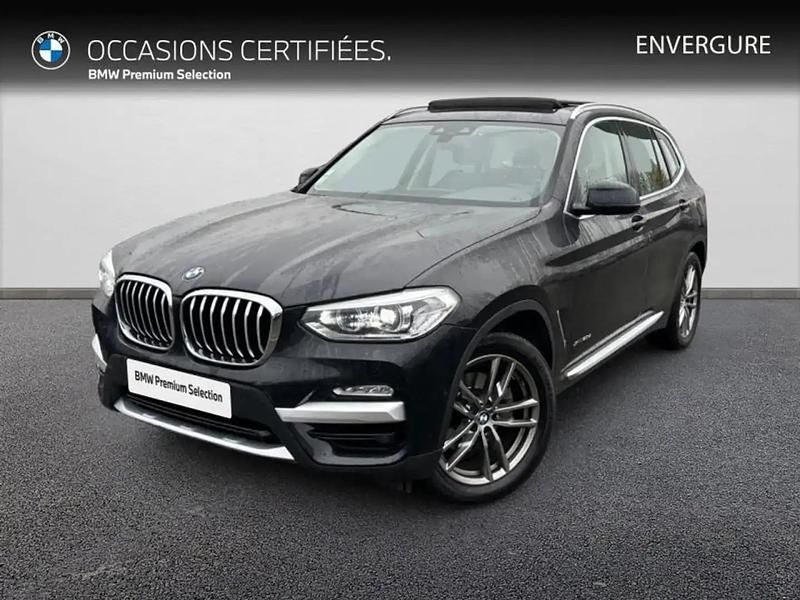 Noir Utilisé 2018 BMW X3 xLine SUV | 31 490 € (Prix cher) - Image 1/4