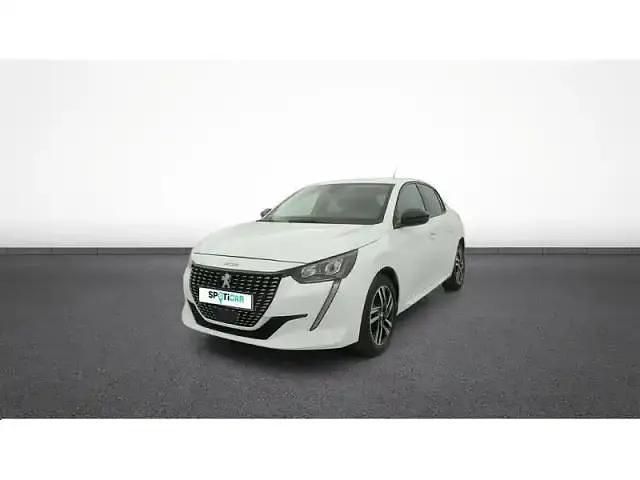 Teinte opaque blanc banquise Occasion 2022 Peugeot 208 S Citadine | 13 990 € (Prix assez cher) - Image 1/4