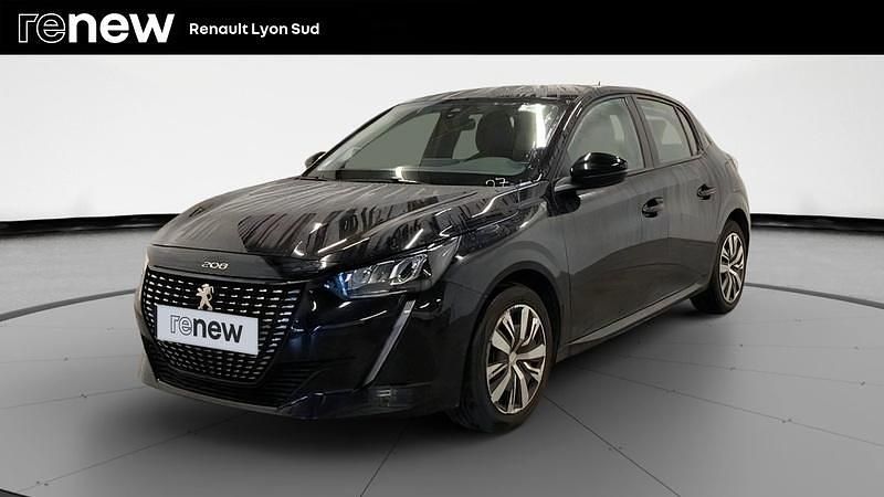 Noir Utilisé 2020 Peugeot 208 Active Citadine | 11 990 € (Bon prix) - Image 1/4