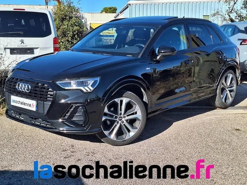 Noir Occasion 2020 Audi Q3 SUV | 30 850 € (Prix cher) - Image 1/4