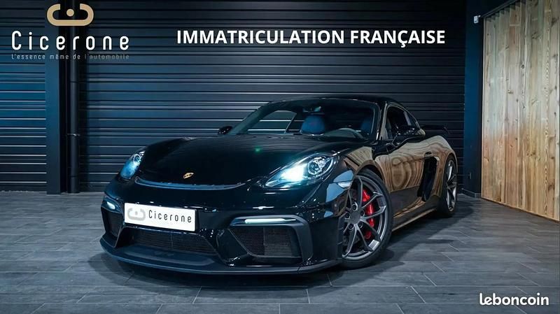 Noir Occasion 2020 Porsche 718 Cayman GT4 Sport Coupé | 118 900 € - Image 1/4