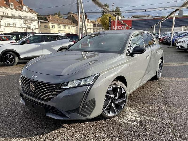 Nouvelle Peugeot 308 Allure 131 ch (96 kW) 2025 Gris Berline