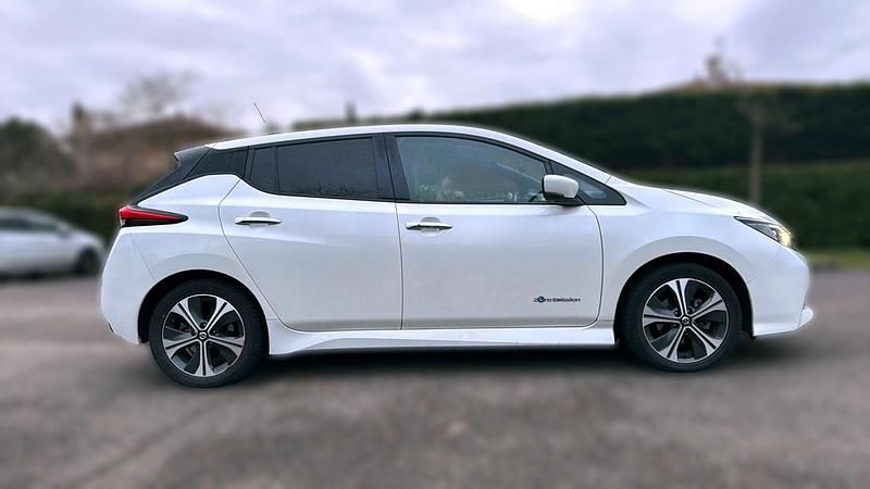 Occasion Nissan Leaf Tekna 110 kW (150 ch) 2018 Blanc Citadine