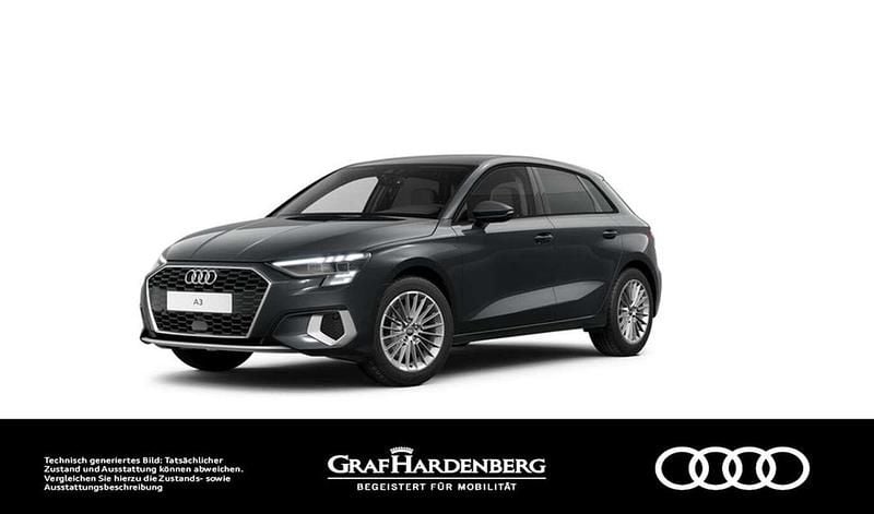 Occasion Audi A3 Advanced 150 ch (110 kW) 2022 Gris Berline