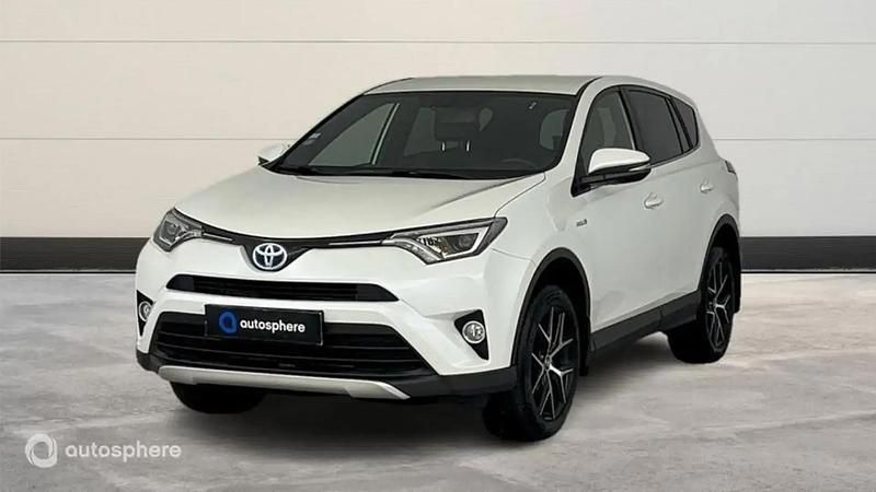 Blanc Utilisé 2016 Toyota RAV4 Hybrid SUV | 19 999 € (Prix juste) - Image 1/4