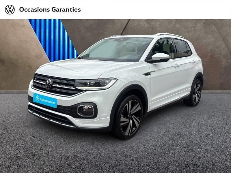 Blanc pur Utilisé 2022 VW T-Cross R-line SUV | 22 900 € (Prix juste) - Image 1/4
