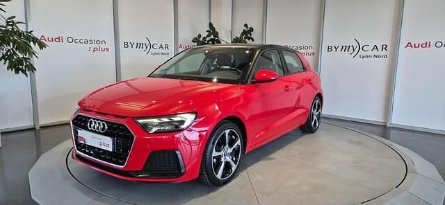 Rouge misano nacré Utilisé 2021 Audi A1 Sportback Advanced Plus Citadine | 19 536 € (Prix juste) - Image 1/4
