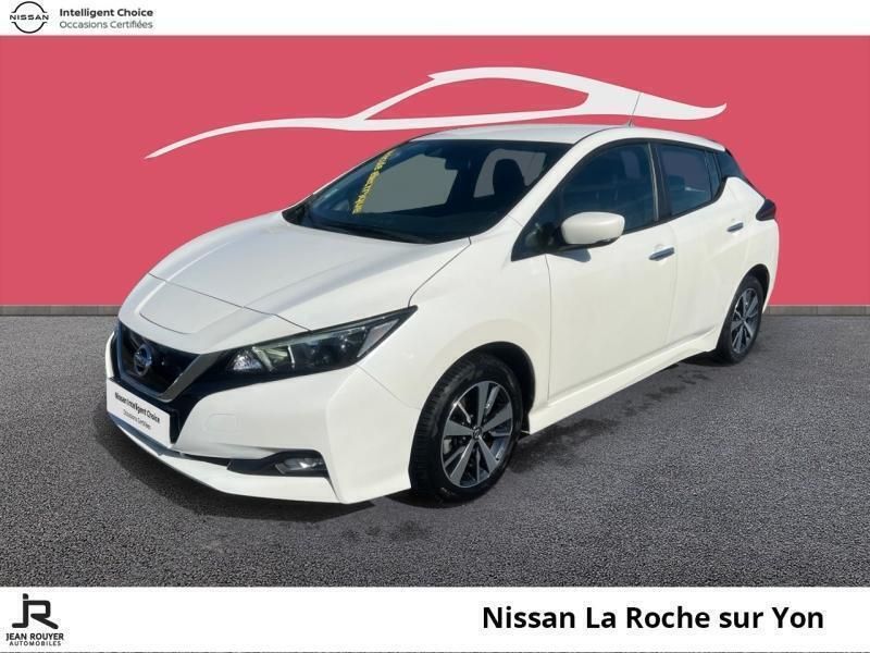 Blanc Utilisé 2021 Nissan Leaf Acenta Citadine | 12 990 € (Prix juste) - Image 1/3