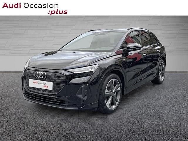 Noir mythe métallisé Occasion 2022 Audi Q4 e-tron S-Line SUV | 32 980 € (Super prix) - Image 1/4