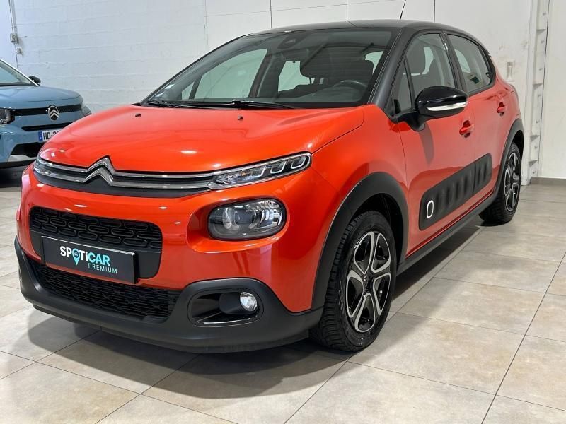 Noir Utilisé 2018 Citroën C3 PureTech Citadine | 9 900 € (Prix assez cher) - Image 1/3