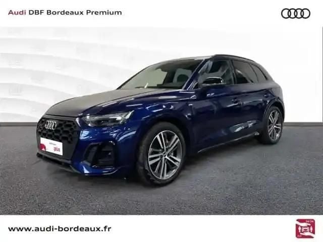 Bleu Occasion 2021 Audi Q5 S-Line SUV | 43 990 € (Prix assez cher) - Image 1/4