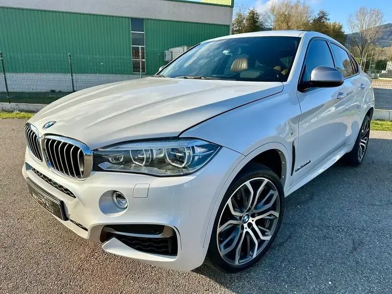 Blanc Utilisé 2015 BMW X6 M Sport Line SUV | 33 990 € (Super prix) - Image 1/4