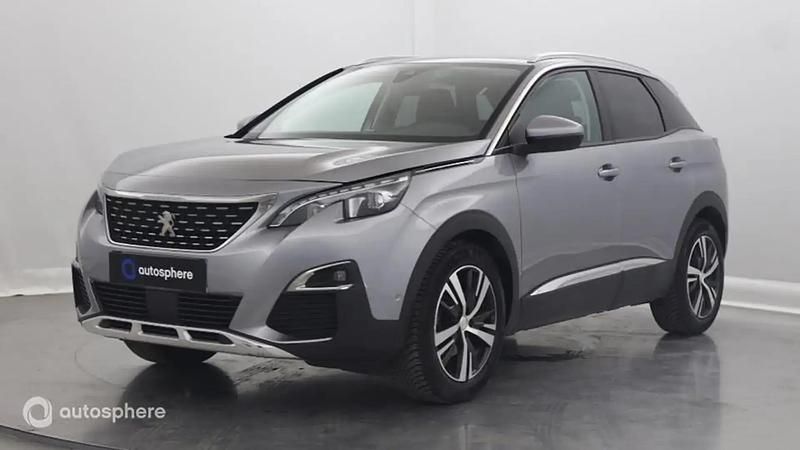 Gris Utilisé 2020 Peugeot 3008 Allure SUV | 15 999 € (Prix juste) - Image 1/4