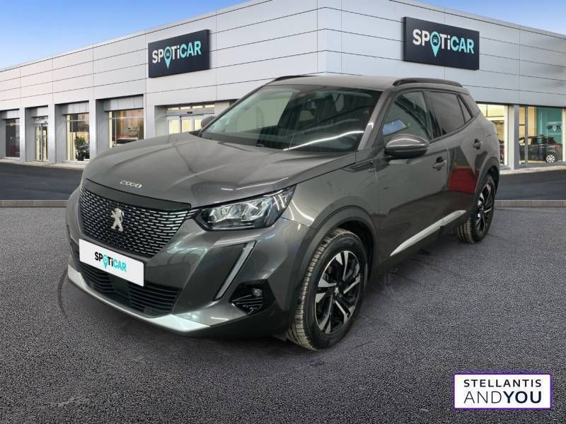 Gris Utilisé 2021 Peugeot 2008 Allure SUV | 14 490 € (Prix juste) - Image 1/3