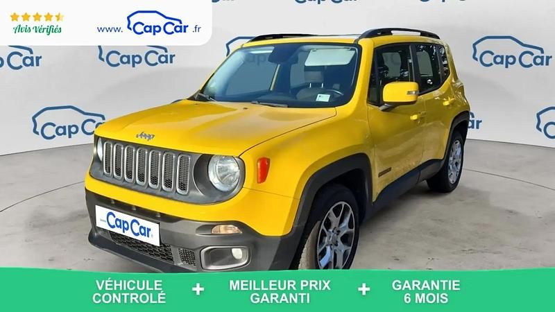 Jaune Occasion 2016 Jeep Renegade Longitude SUV | 9 990 € (Prix juste) - Image 1/4