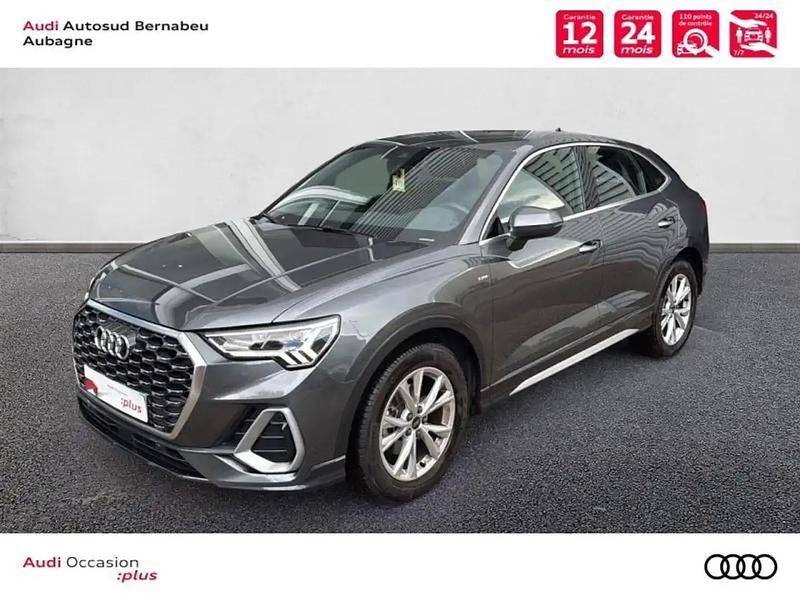 Gris Utilisé 2022 Audi Q3 S-Line SUV | 38 880 € (Prix juste) - Image 1/4