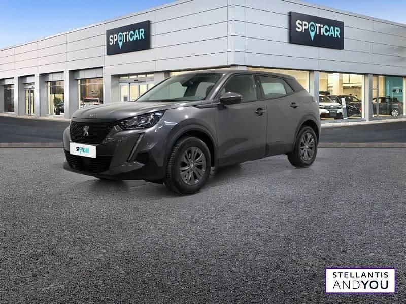 Gris Utilisé 2021 Peugeot 2008 Allure SUV | 14 990 € (Prix juste) - Image 1/4