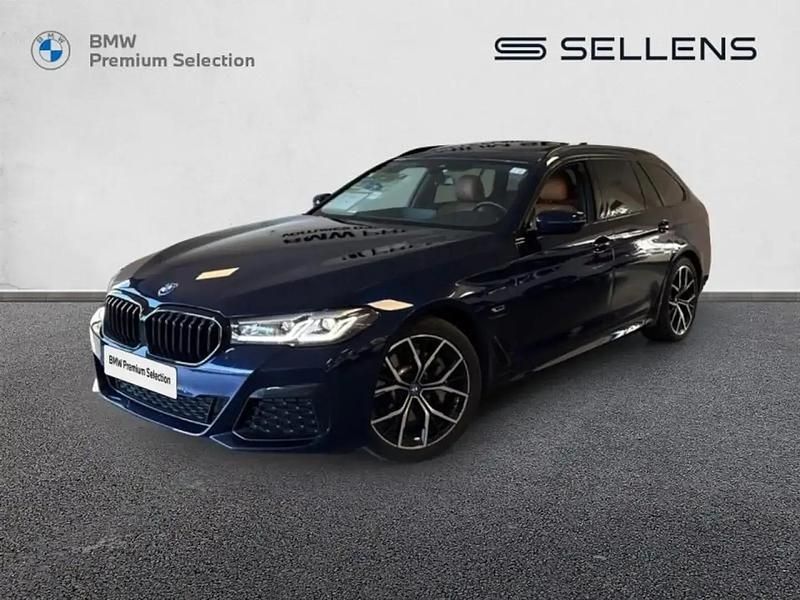 Bleu Utilisé 2022 BMW 530 M Sport Break | 36 480 € (Super prix) - Image 1/4