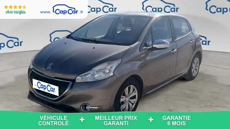 Beige Utilisé 2013 Peugeot 208 Citadine | 4 990 € (Prix juste) - Image 1/4