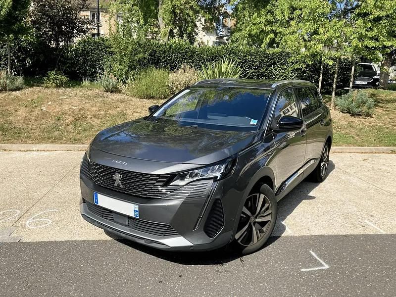Gris Occasion 2022 Peugeot 5008 S Monospace | 20 900 € (Bon prix) - Image 1/4