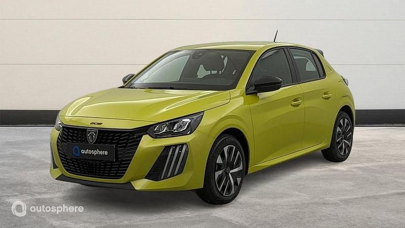 Jaune Utilisé 2024 Peugeot 208 Active Citadine | 18 999 € (Prix juste) - Image 1/4