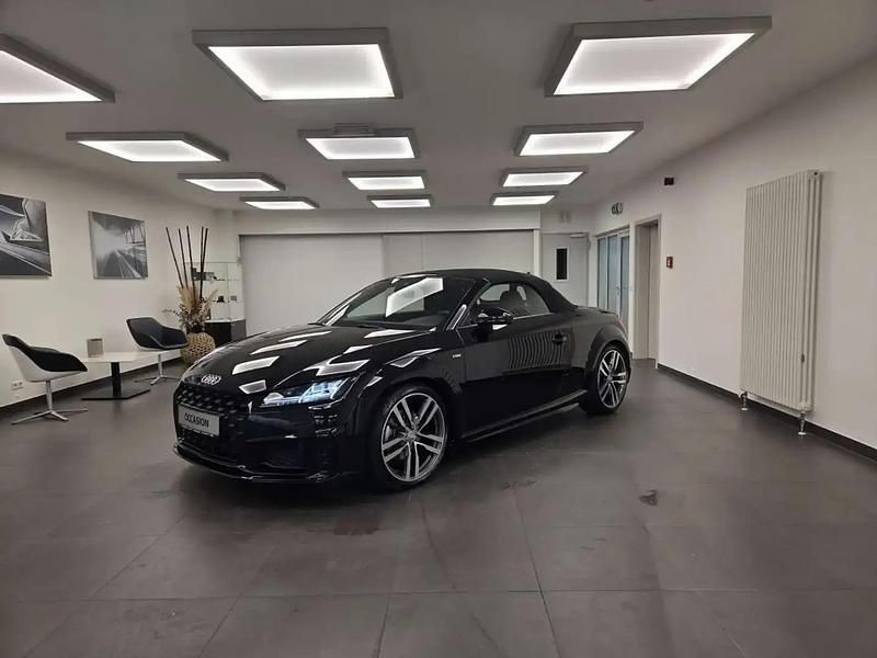 Noir Occasion 2019 Audi TT Roadster S-Line Cabriolet | 32 900 € - Image 1/4