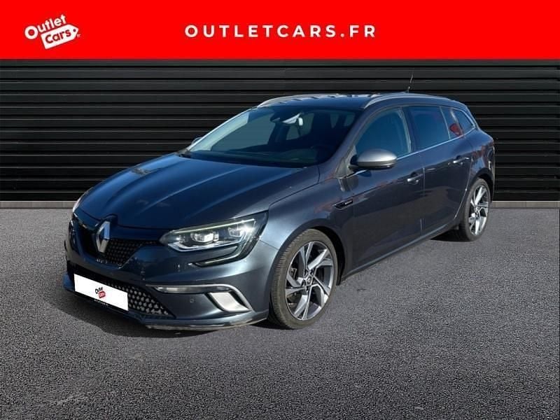 Gris titanium Occasion 2018 Renault Mégane GrandTour GT Break | 18 900 € (Prix juste) - Image 1/4