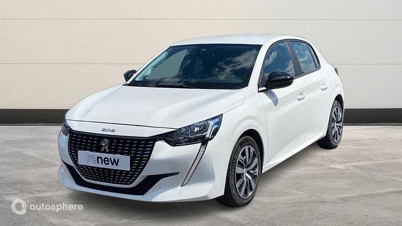 Blanc Utilisé 2023 Peugeot 208 Active Citadine | 13 499 € (Bon prix) - Image 1/4