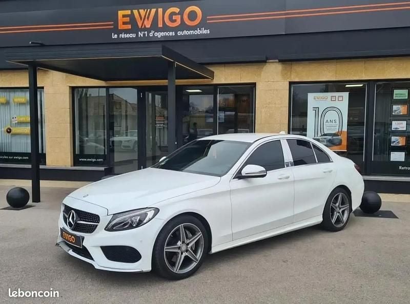 Blanc Utilisé 2016 Mercedes C220 Sportline Berline | 23 990 € (Prix juste) - Image 1/4