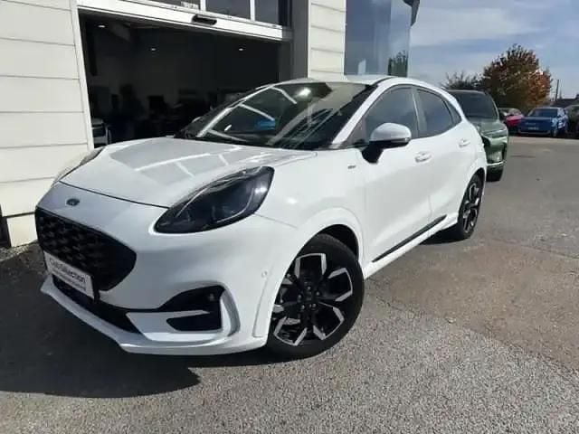 Blanc glacier Utilisé 2021 Ford Puma ST-Line X SUV | 18 999 € (Prix juste) - Image 1/4
