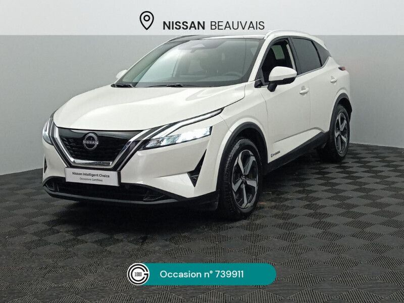 Blanc Utilisé 2022 Nissan Qashqai N-Connecta SUV | 26 990 € (Prix juste) - Image 1/4