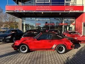 Rouge Occasion 1985 Porsche 911 Carrera Cabriolet Cabriolet | 98 500 € - Image 1/4