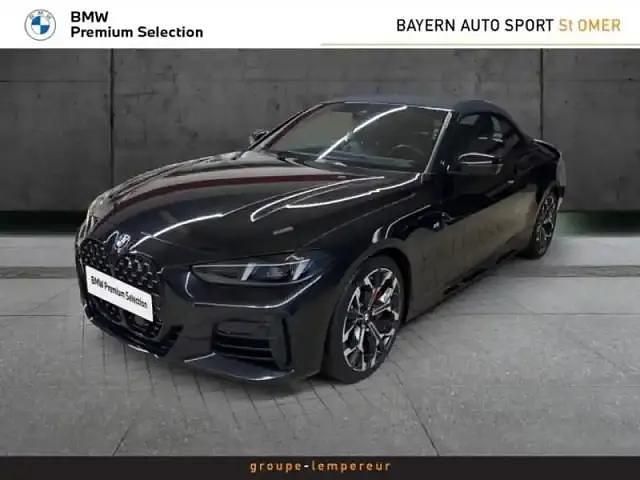 Saphirschwarz métal Occasion 2025 BMW 420 Comfort Edition Cabriolet | 56 900 € (Prix cher) - Image 1/4