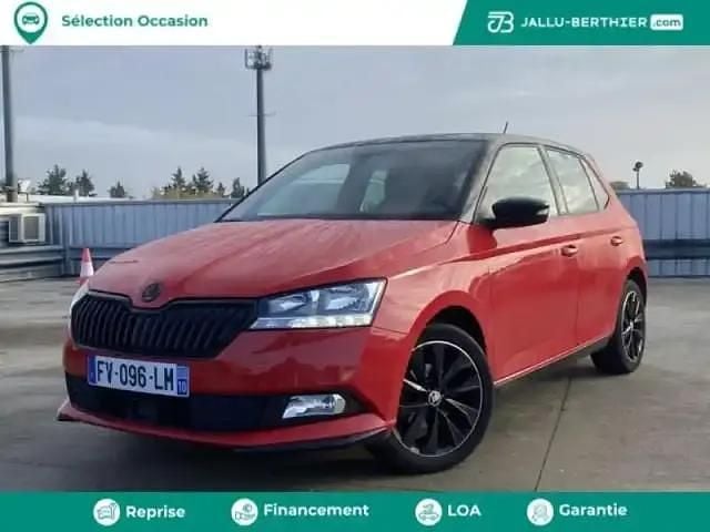 Rouge corrida Utilisé 2020 Skoda Fabia Monte Carlo Berline | 14 890 € - Image 1/4